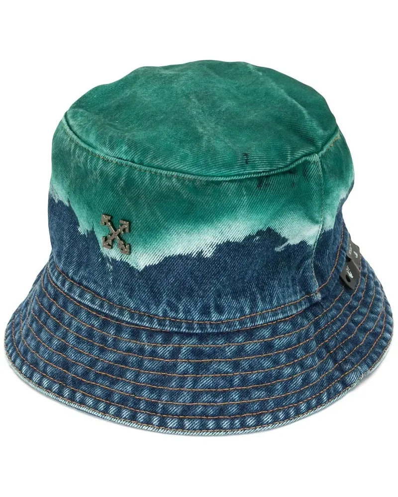 OFF-WHITE Jeans-Fischerhut - 4510 DARK BLUE GREEN BLACK 4510