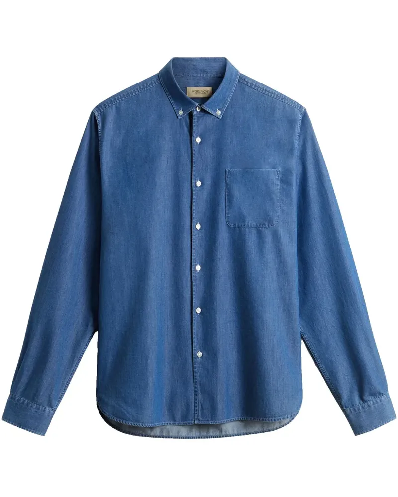 Woolrich Klassisches Hemd - Blau Blau