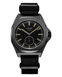 D1 Milano Force Commando' Armbanduhr, 38mm Schwarz