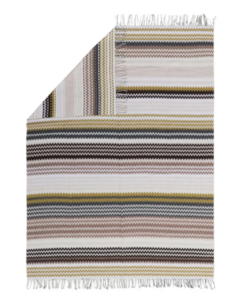 Missoni Home Humbert Überwurf mit Zickzackmuster - Nude Nude