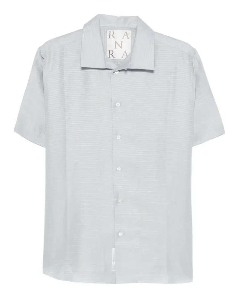 RANRA short-sleeve shirt - Blau Blau