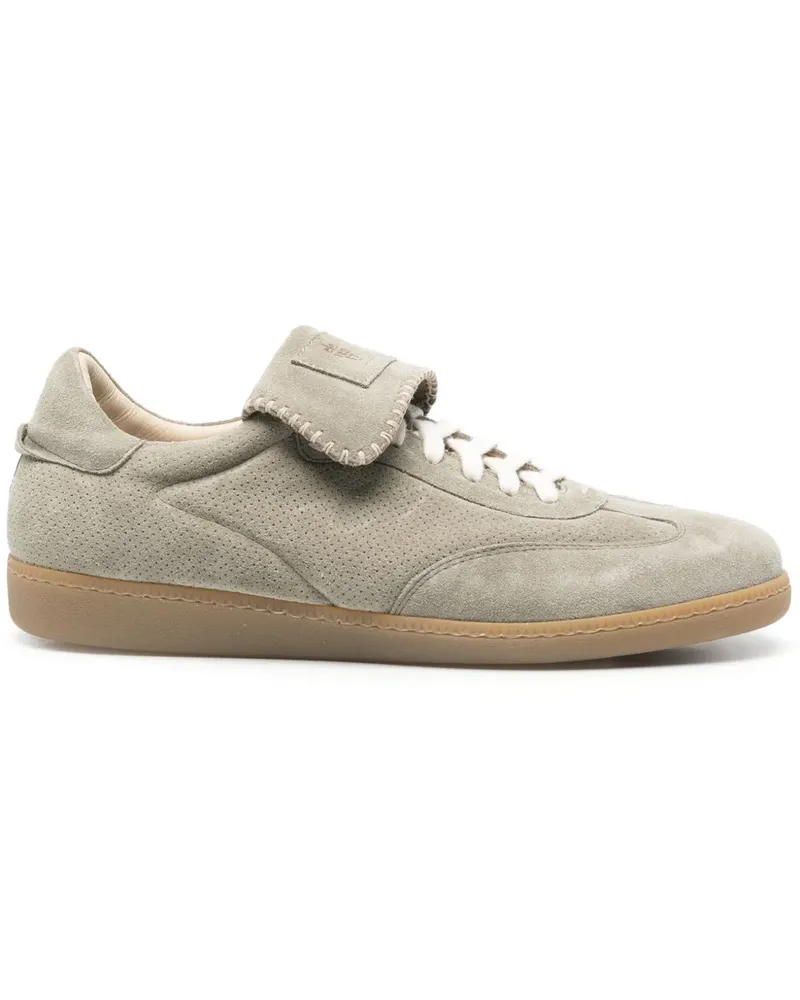 Eleventy Sneakers aus Wildleder - Grün Grün