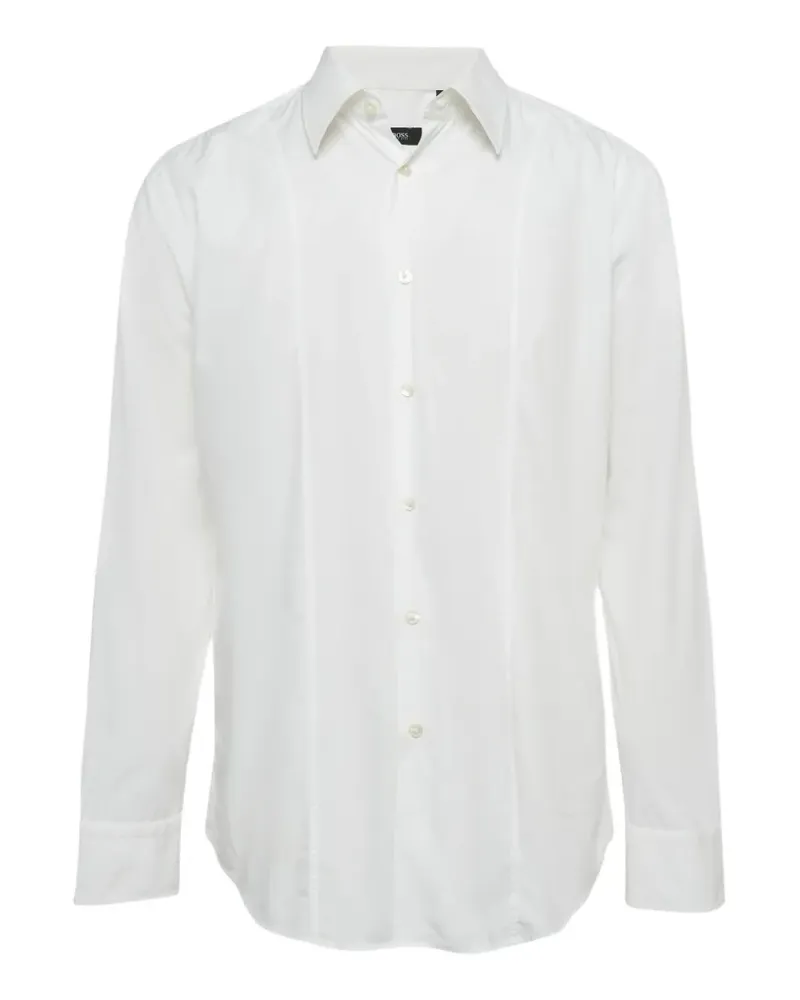HUGO BOSS Klassisches Hemd - Weiß Weiß