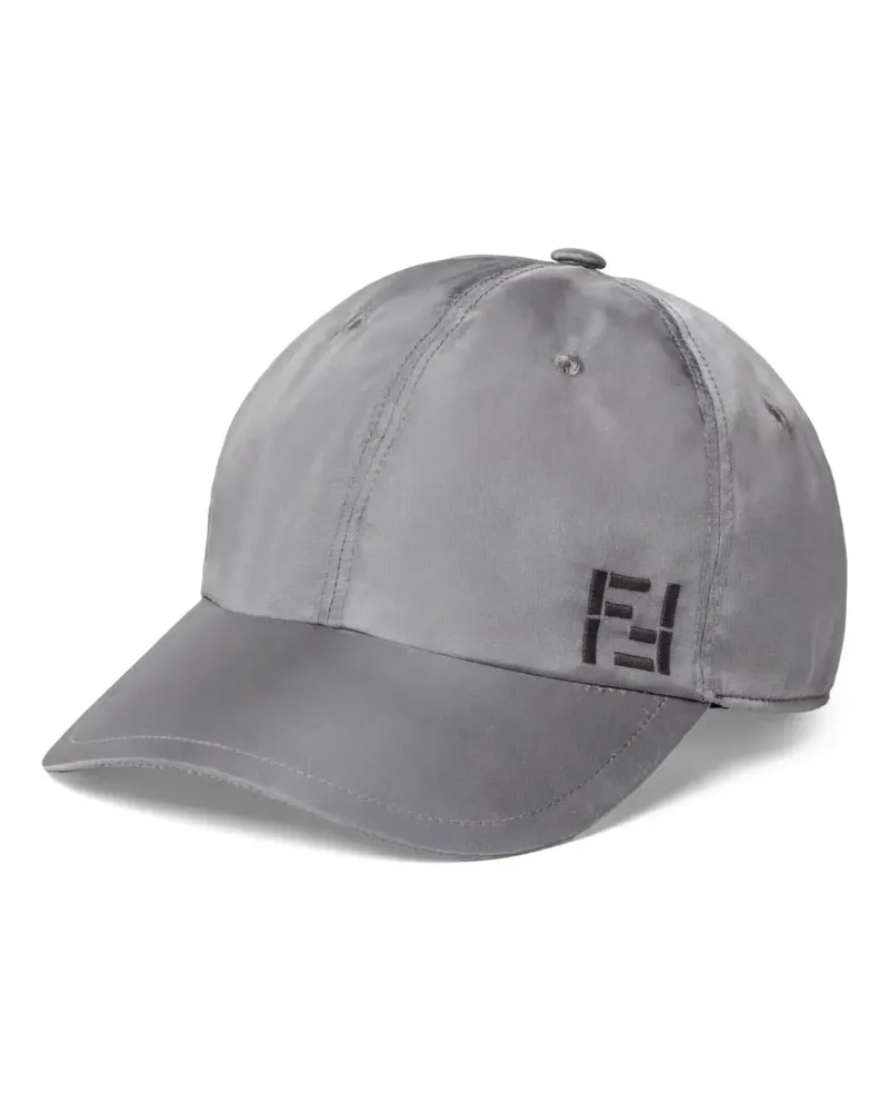 Fendi grey nylon baseball cap - Grau Grau