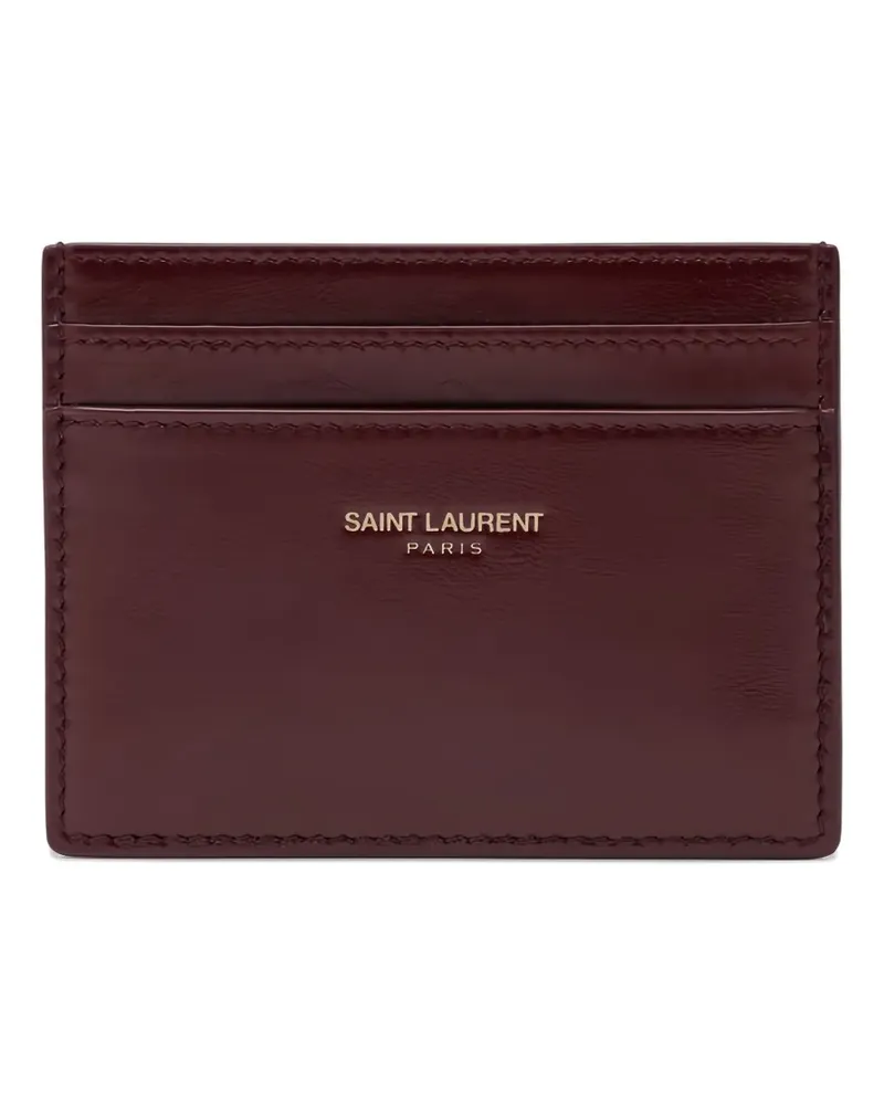 Saint Laurent Klassisches Kartenetui - Rot Rot