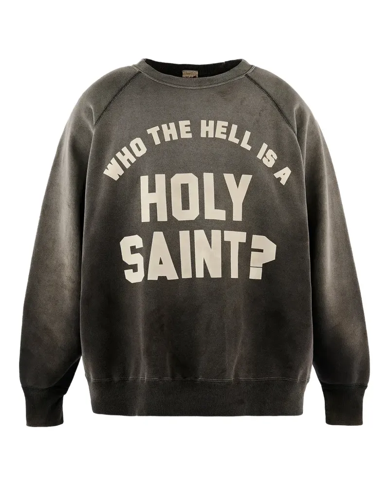 SAINT MXXXXXX Holy Saint Sweatshirt - Schwarz Schwarz