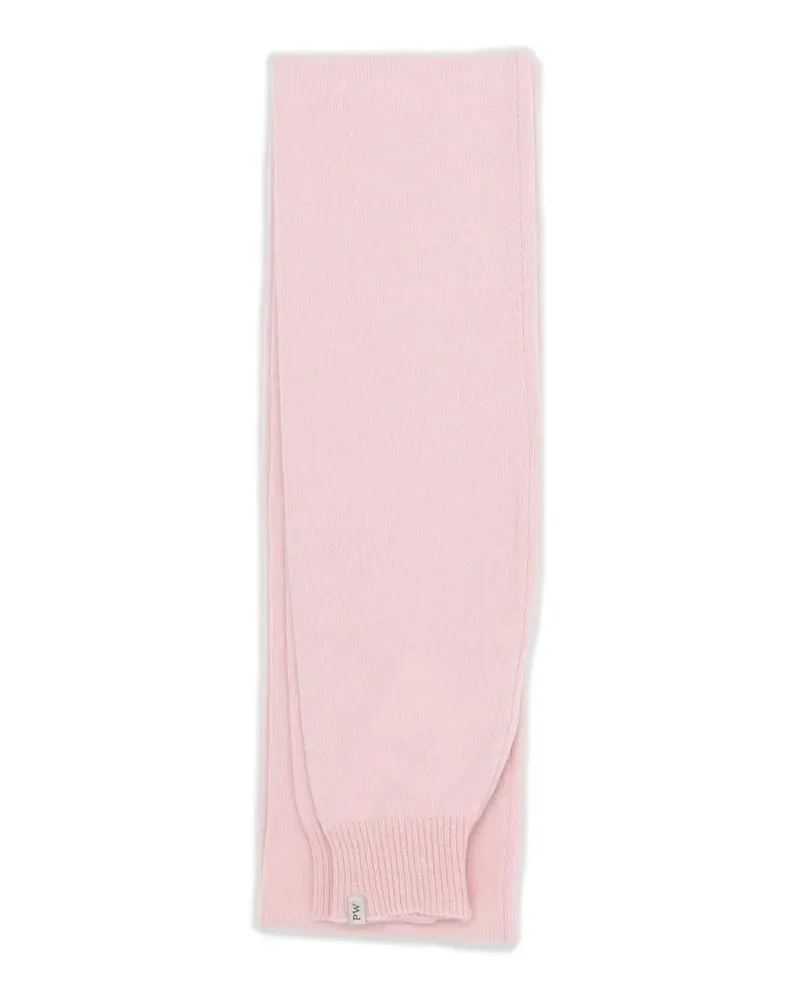 Paloma Wool ribbed-trim scarf - Rosa Rosa