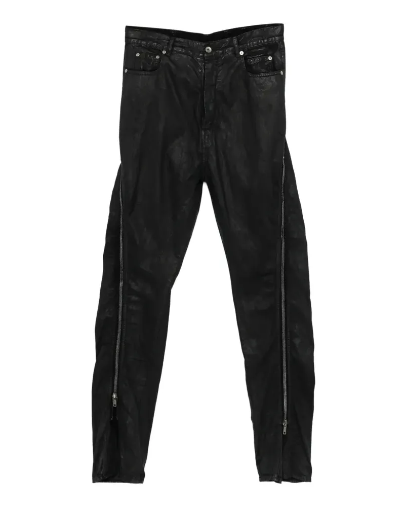 DRKSHDW by Rick Owens Geknöpfte Jeans mit Reißverschlussdetail - Schwarz Schwarz