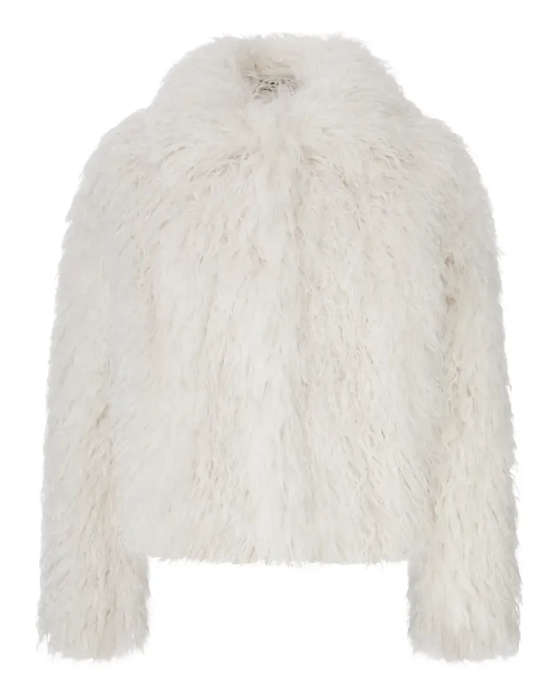 Tagliatore Jacke aus Faux Shearling - Nude Nude