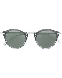 Oliver Peoples round frame sunglasses Schwarz