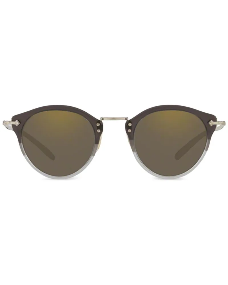 Oliver Peoples round frame sunglasses - Grau Grau