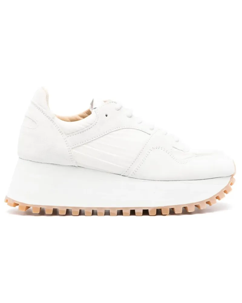 Comme des Garçons Marathon Platformer Sneakers - Weiß Weiß