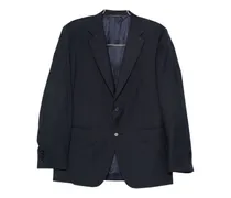 Karierter Anzug - Blau