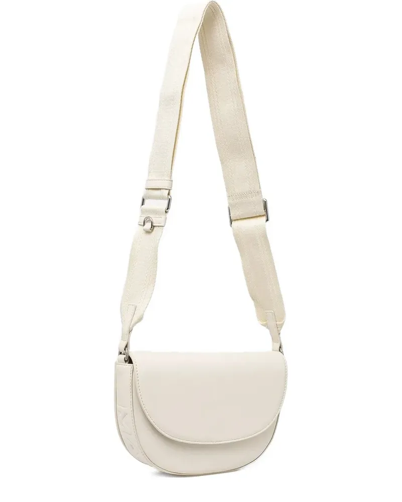 Marc O'Polo Halbrunde Tasche mit Logo-Prägung - Nude Nude