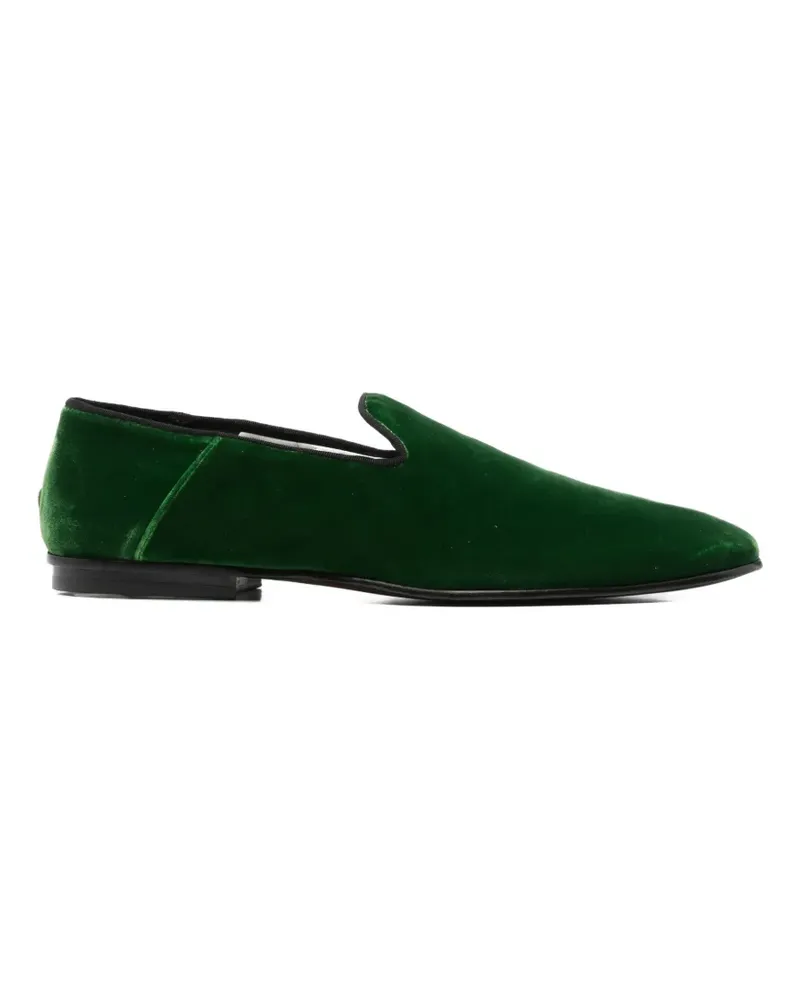 Tom Ford Steven Loafer aus Samt - Grün Grün