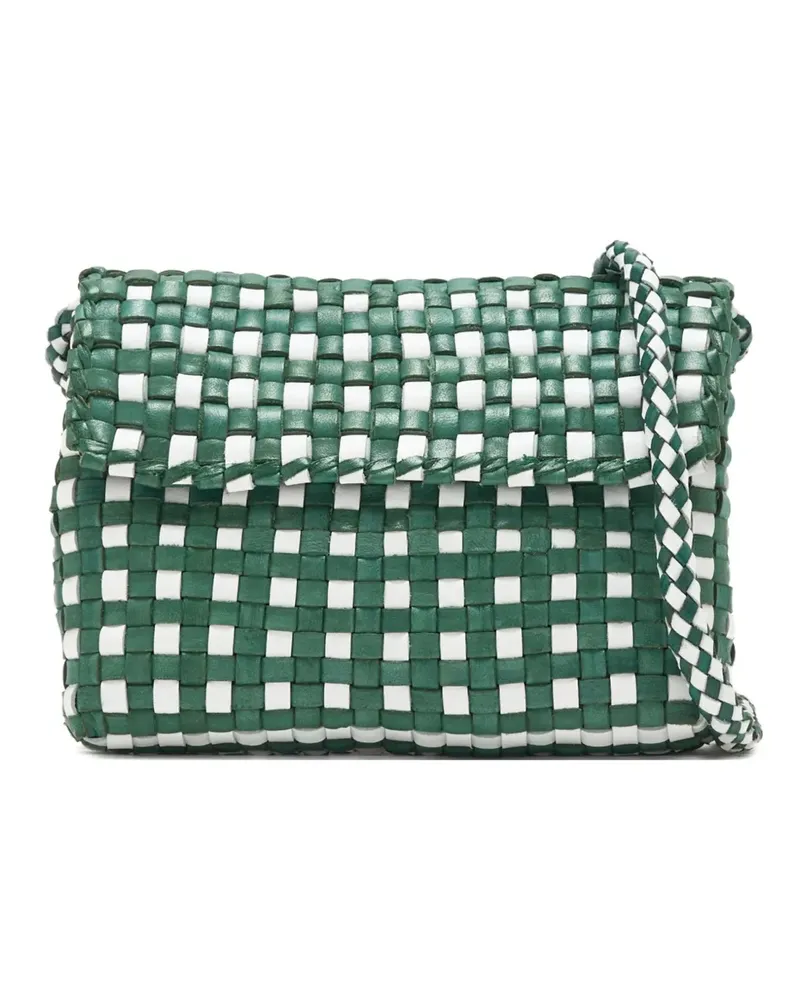 Loeffler Randall Gewebte Vinnie Satchel-Tasche - Grün Grün
