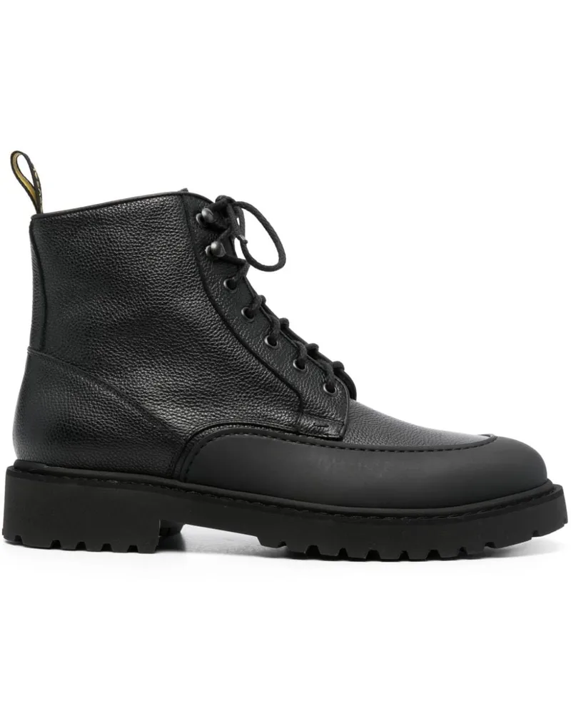 Doucal´s Knöchelhohe Schnürstiefel - Schwarz Schwarz