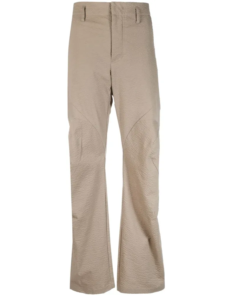 Post Archive Faction Hose mit geradem Bein - Braun Braun