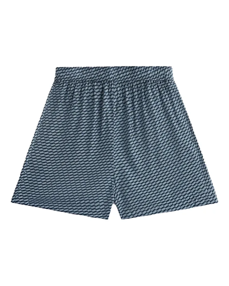 KITH monogram shorts - Blau Blau