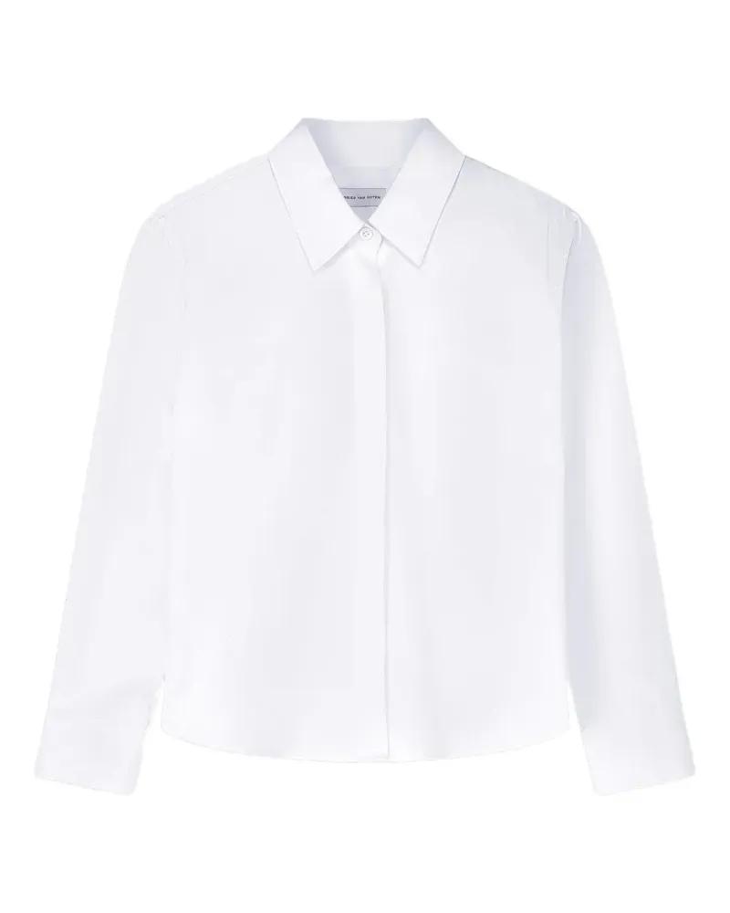 Dries van Noten Langärmeliges Hemd - Weiß Weiß