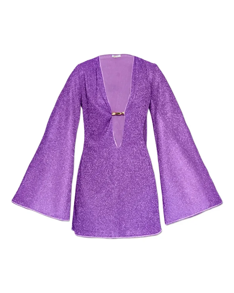 Oséree Minikleid mit Glockenärmeln - PURPLE Purple