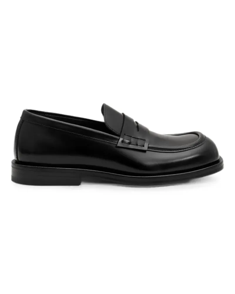 AMI Paris cow-leather loafers - Schwarz Schwarz