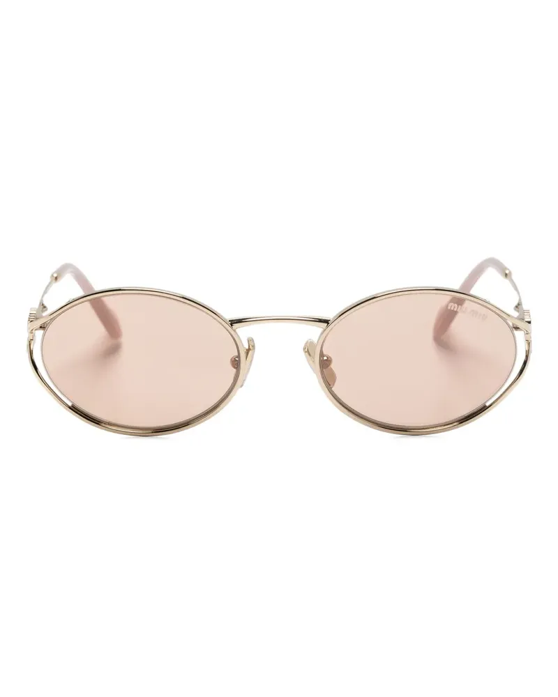 Miu Miu Miu Miu Sonnenbrille - Gold Gold