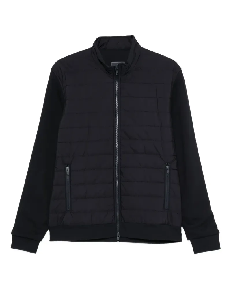 Fay Jacke mit Steppeinsätzen - Blau Blau
