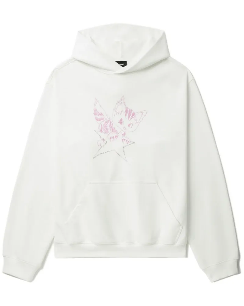 WE 11 DONE Monster Hoodie - Weiß Weiß