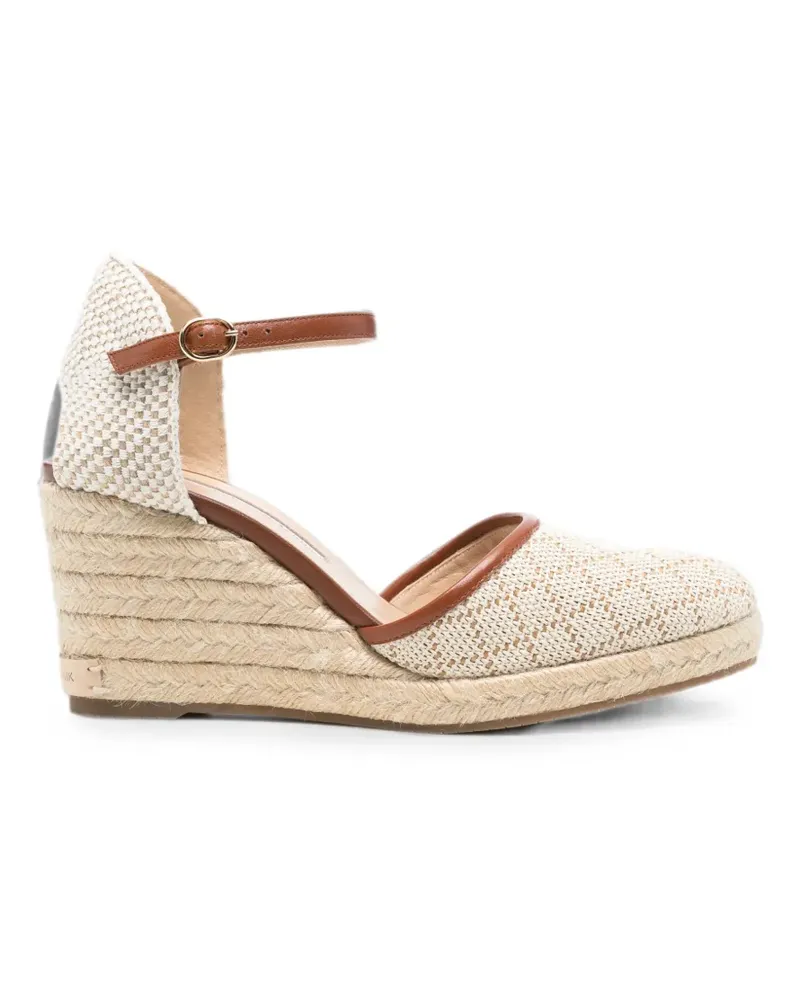 Manolo Blahnik Espadrahi wedge espadrilles - Nude Nude