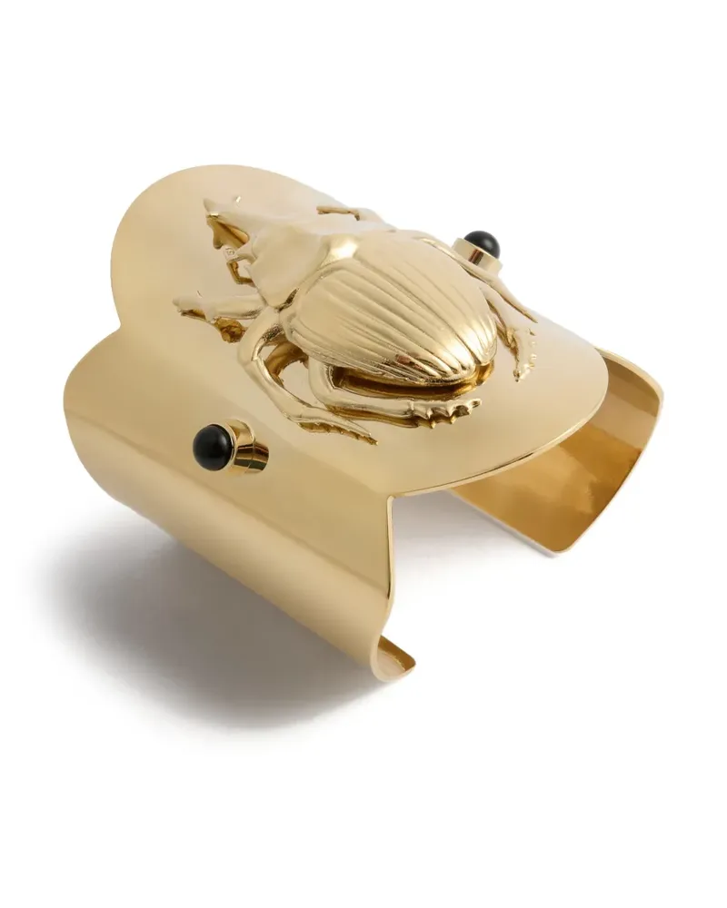 La DoubleJ Armspange mit Skarabäus-Käfer - Gold Gold