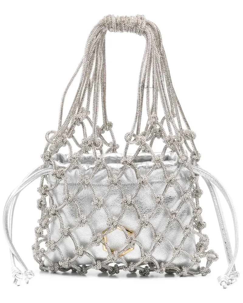 HIBOURAMA Carrie Mini-Tasche - Silber Silber