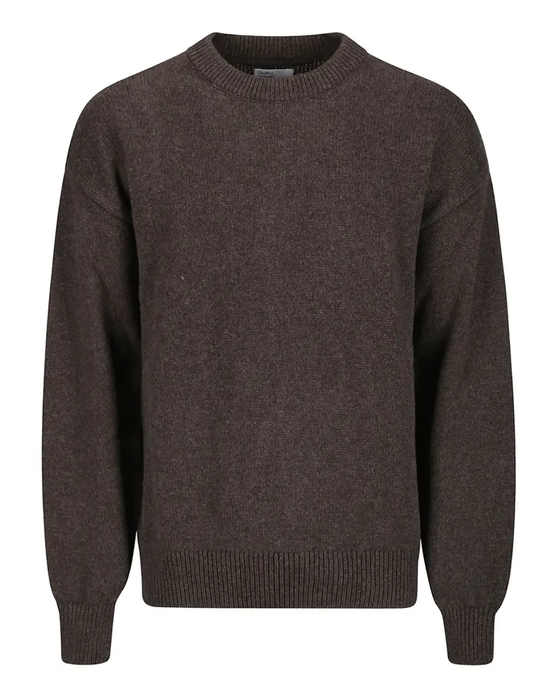COLORFUL STANDARD merino wool crew-neck sweater - Braun Braun