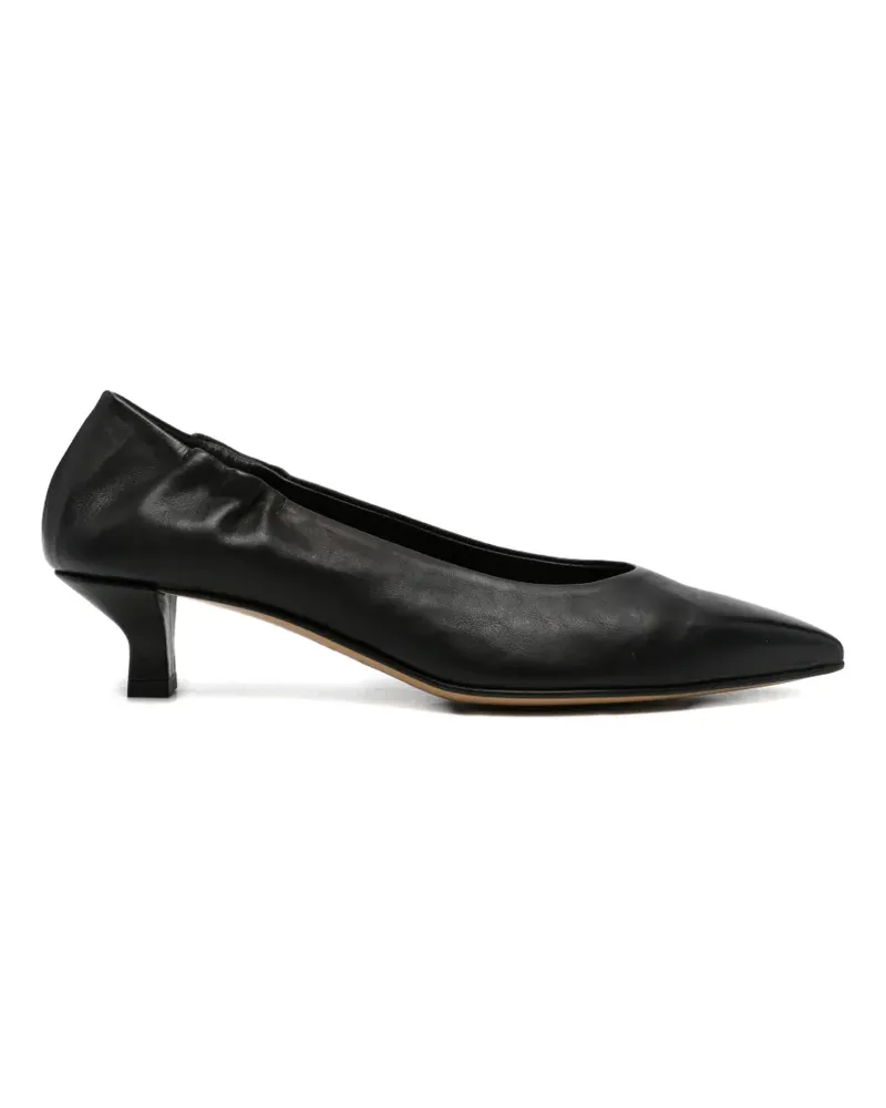 POMME D'OR pointed-toe leather pumps - Schwarz Schwarz
