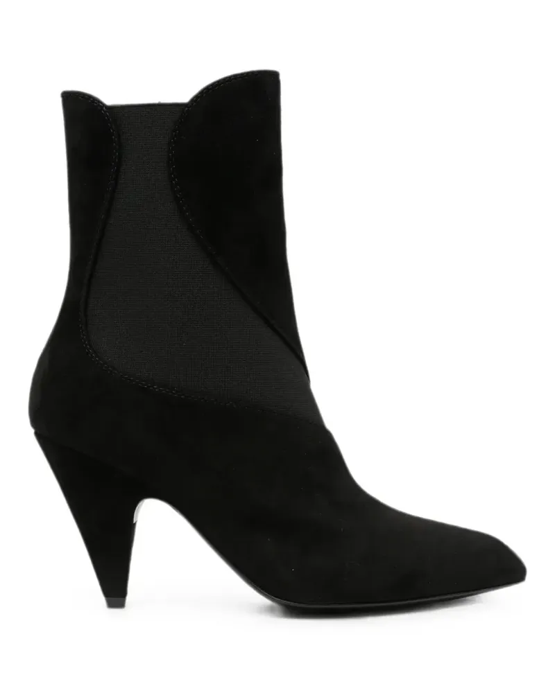 Sergio Rossi Tensile pointed-toe cone-heel ankle boots - Schwarz Schwarz
