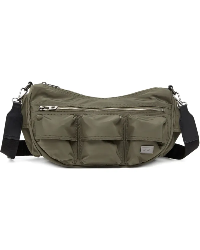 Diesel Multi-Pkts Schultertasche - Grün Grün