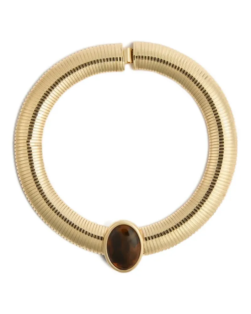 Liviana Conti Soraya oval-pendant necklace - Gold Gold