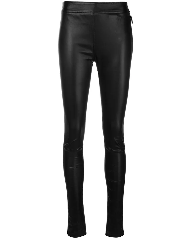 Roberto Cavalli Skinny-Leggings - Schwarz Schwarz