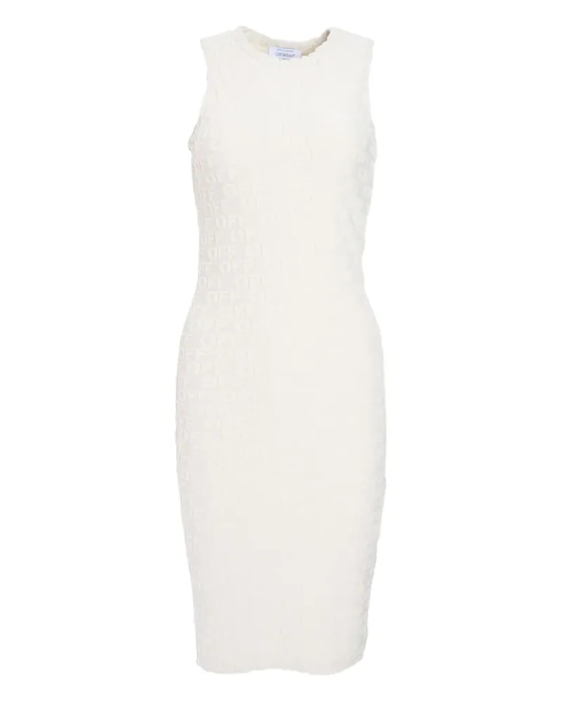 OFF-WHITE Rowing Kleid - Weiß Weiß