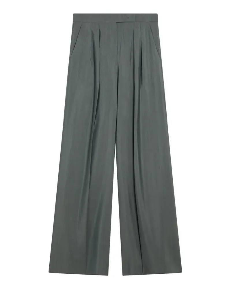 Max Mara pleated trousers - Grün Grün