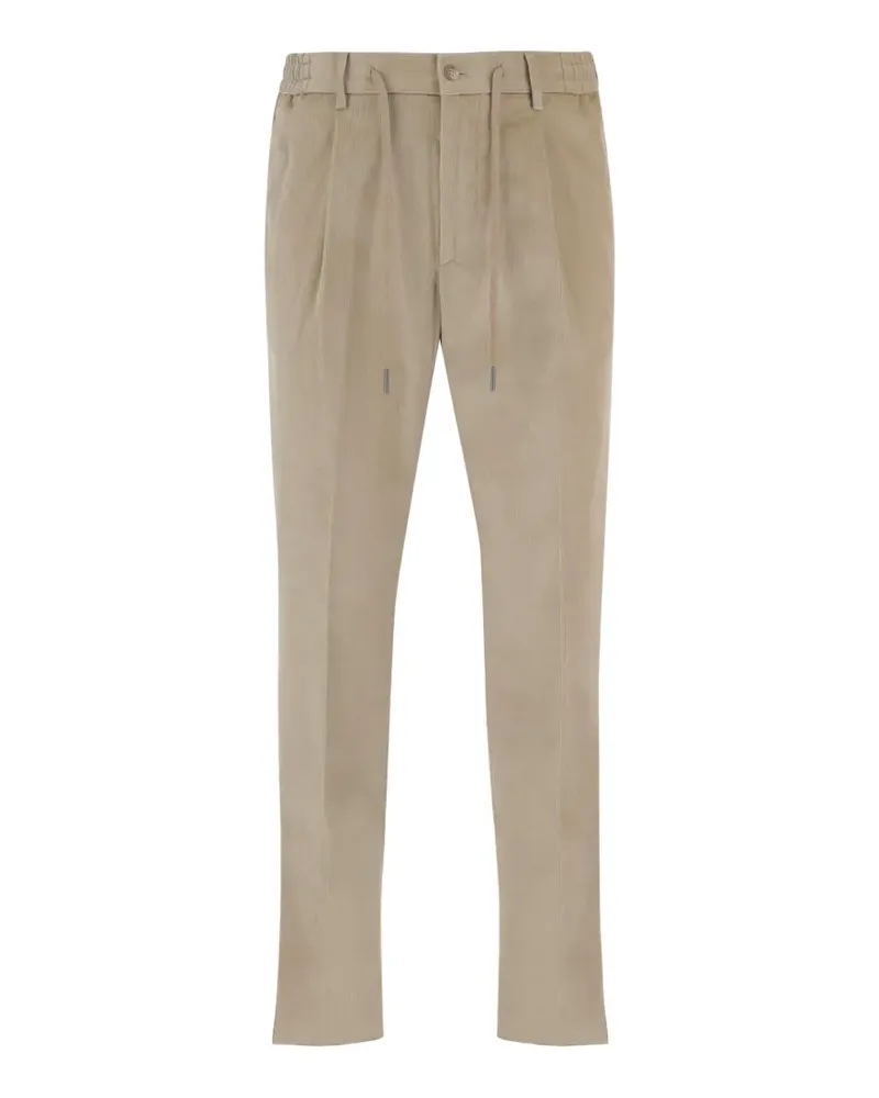 Tagliatore Cordhose mit Kordelzug - Nude Nude