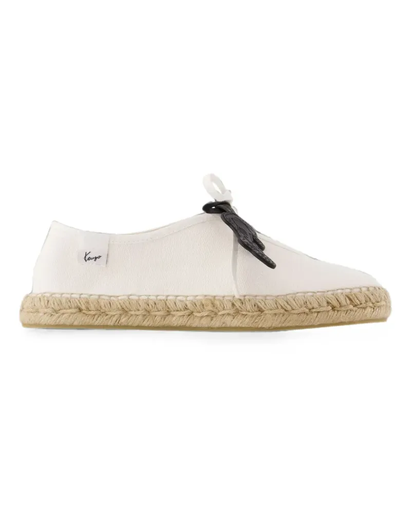 Kenzo charm-detail espadrilles - Weiß Weiß