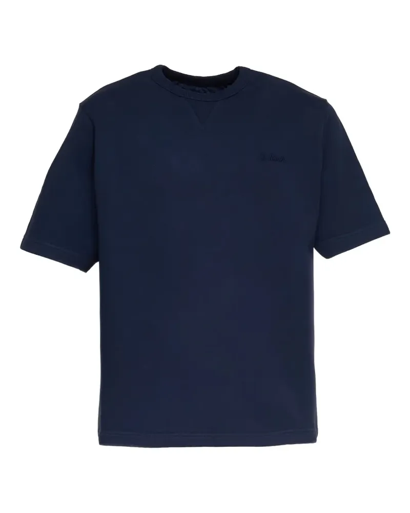 MC2 Saint Barth Kolohe short-sleeve sweater - Blau Blau