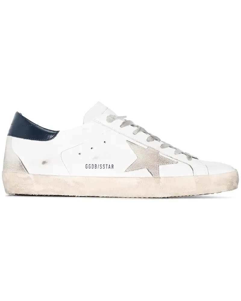 Golden Goose Super-Star Distressed-Sneakers - Nude Nude