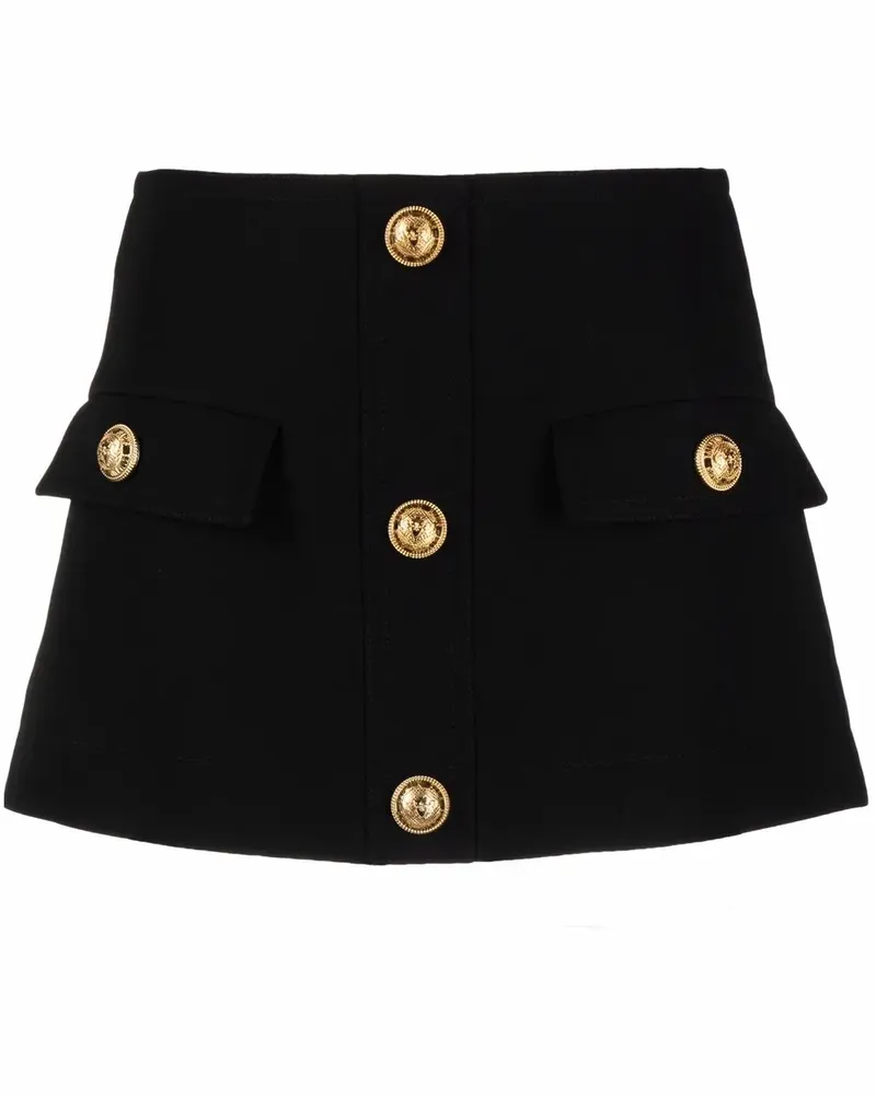 Balmain Rock mit Logo - Schwarz Schwarz