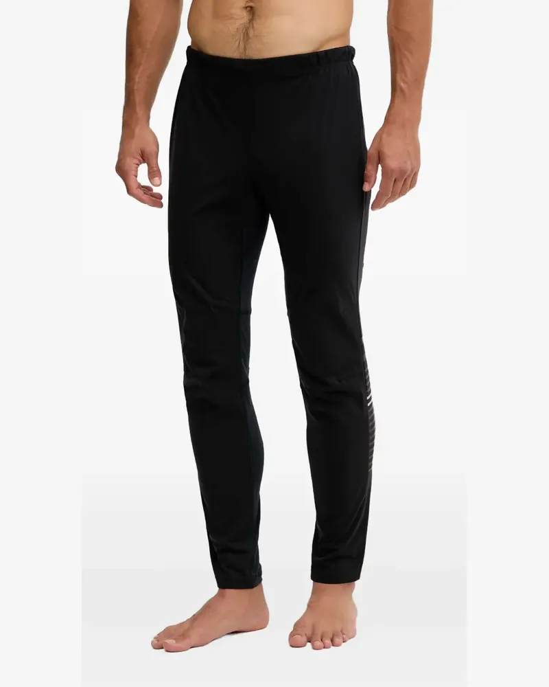 Rossignol Poursuite logo-stripe trousers - Schwarz Schwarz