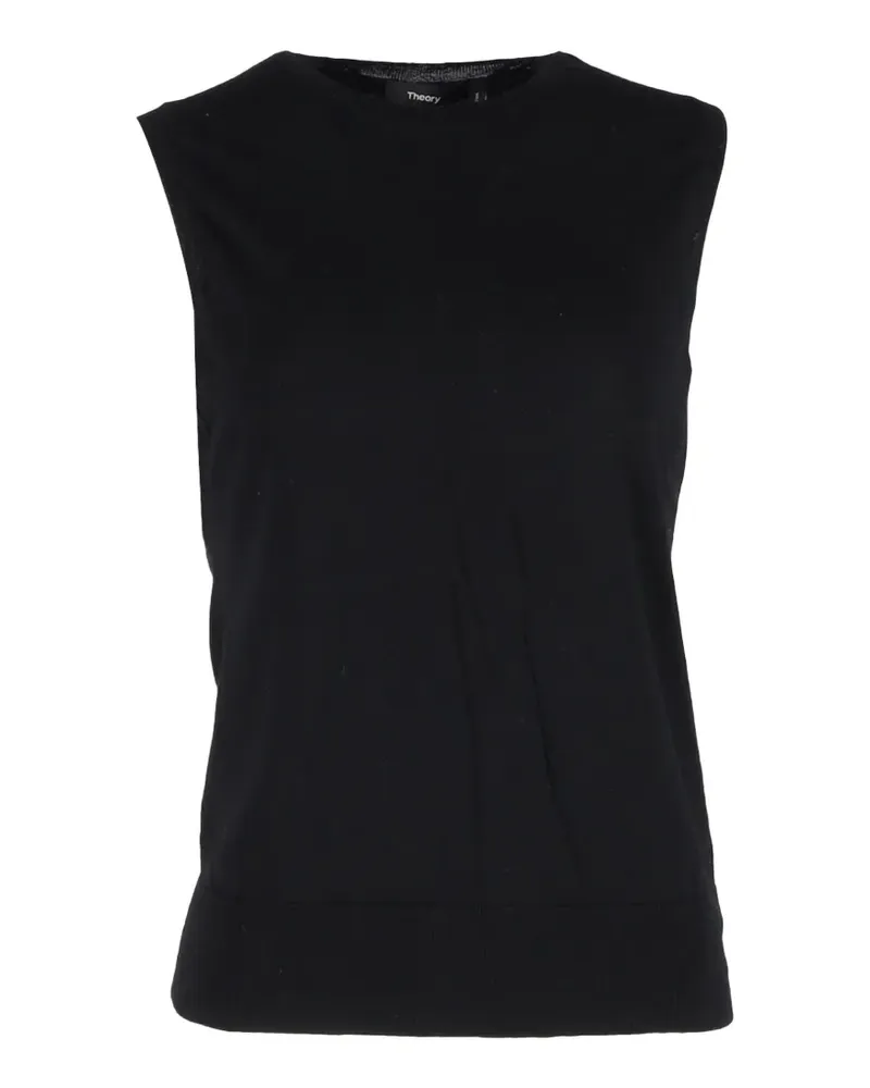 Theory Klassisches Tanktop - Schwarz Schwarz