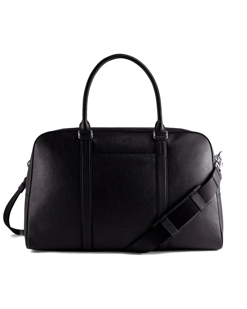Le Tanneur Charles top-handle holdall - Schwarz Schwarz