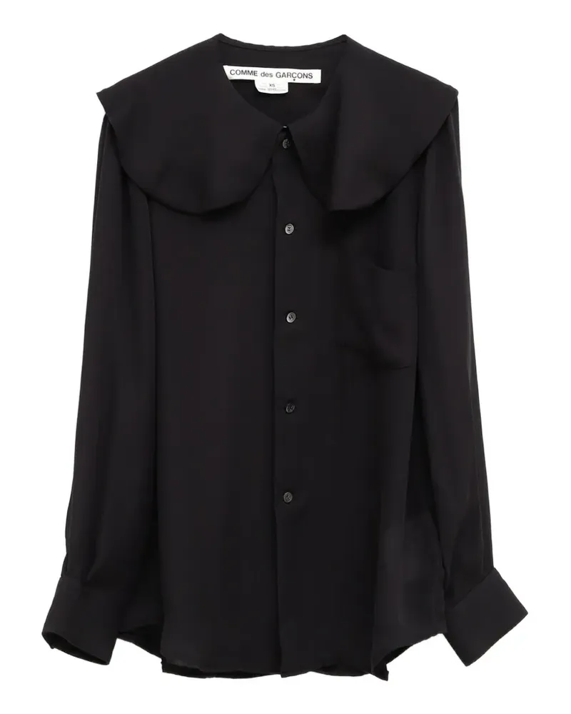 Comme des Garçons Oversized-Hemd - Schwarz Schwarz