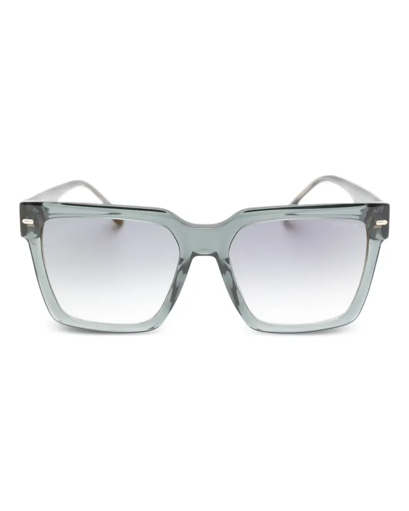 Carrera Sonnenbrille mit eckigem Gestell - Grau Grau
